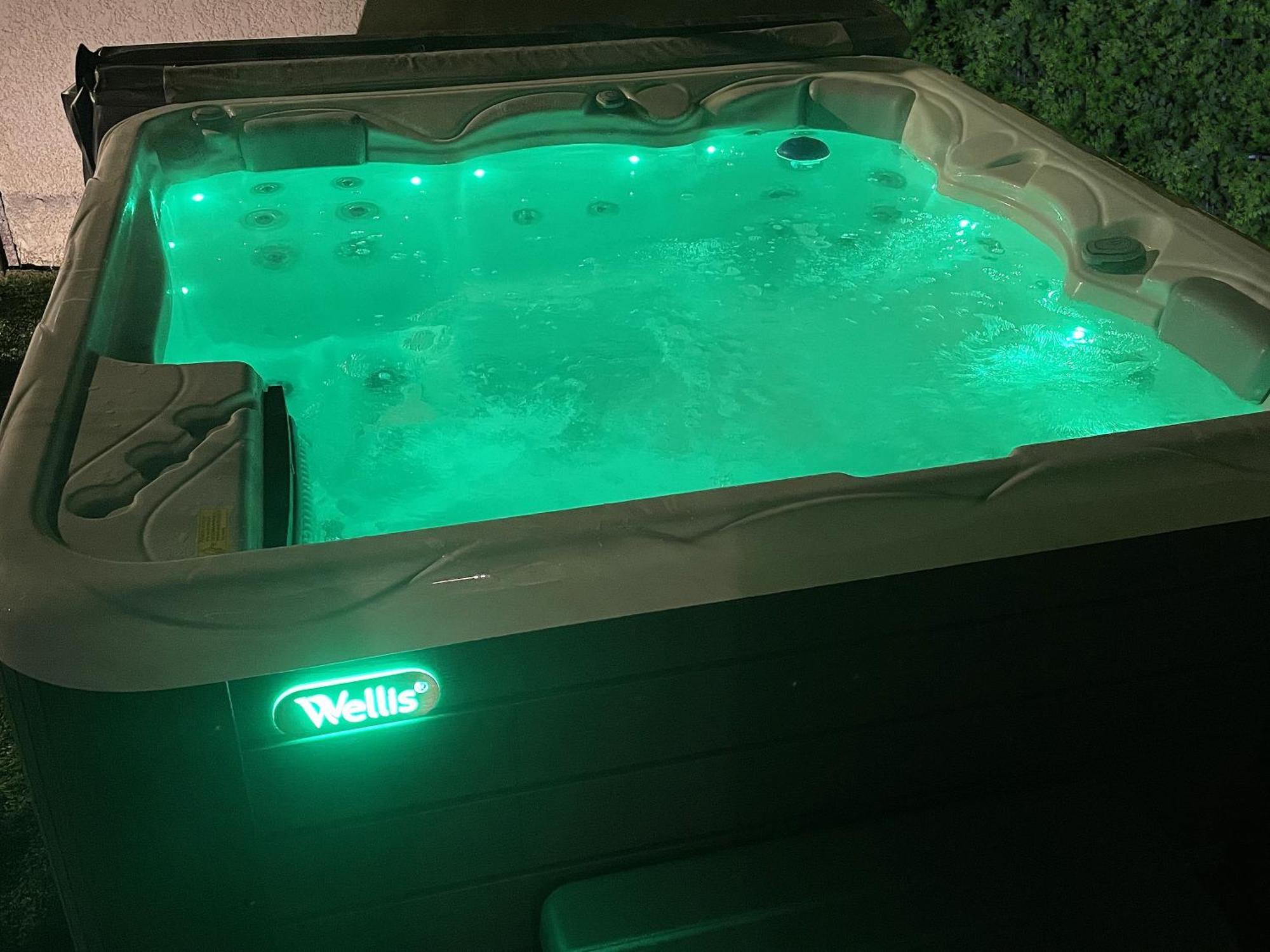 Unique! Jacuzzi Prive 35°C + Cinema Villa Entiere Meyzieu Exterior photo